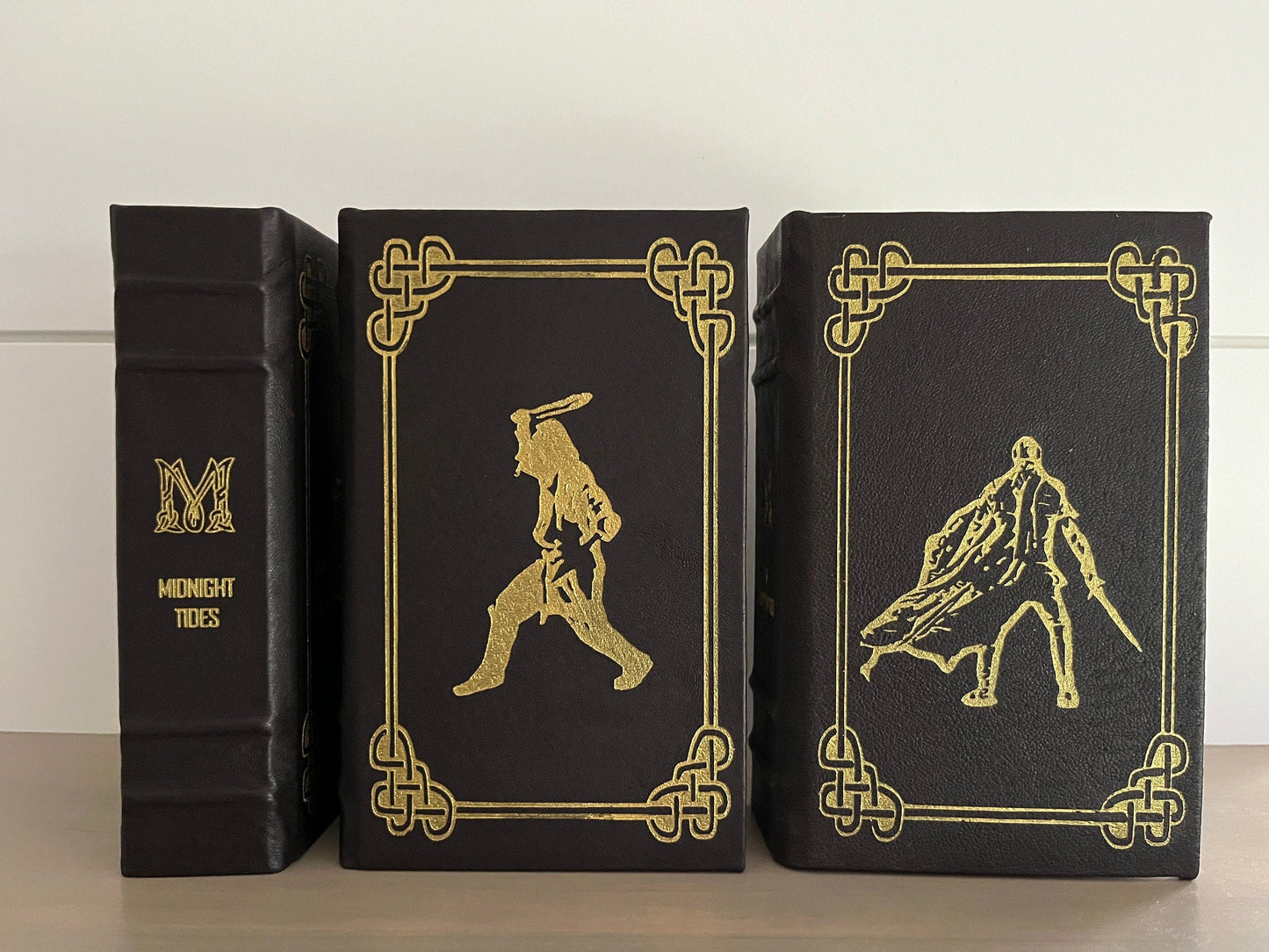 MALAZAN Book of the Fallen - 10 Book Set Saga Leatherbound - Steven Erikson - Premium Leather Bound Book
