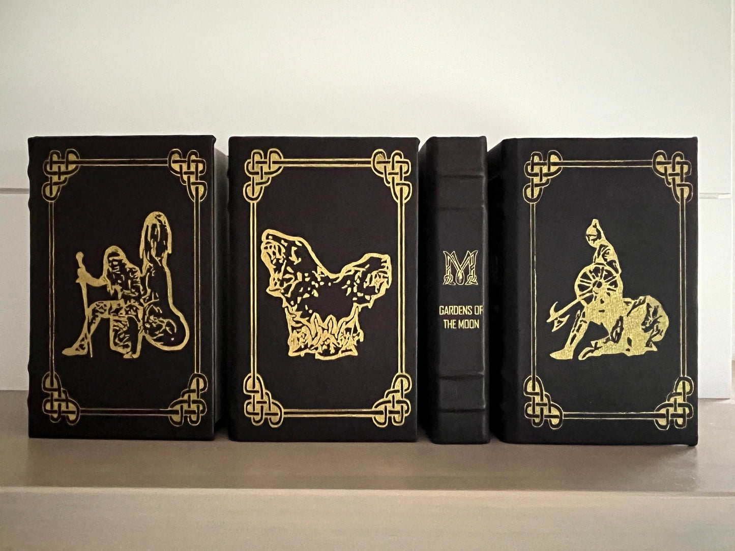 MALAZAN Book of the Fallen - 10 Book Set Saga Leatherbound - Steven Erikson - Premium Leather Bound Book