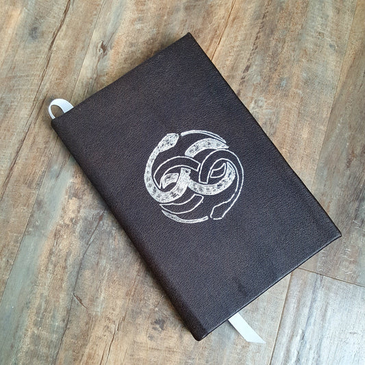 The NEVERENDING STORY - by Michael Ende - Handmade Leatherbound - Premium Leather Bound Book