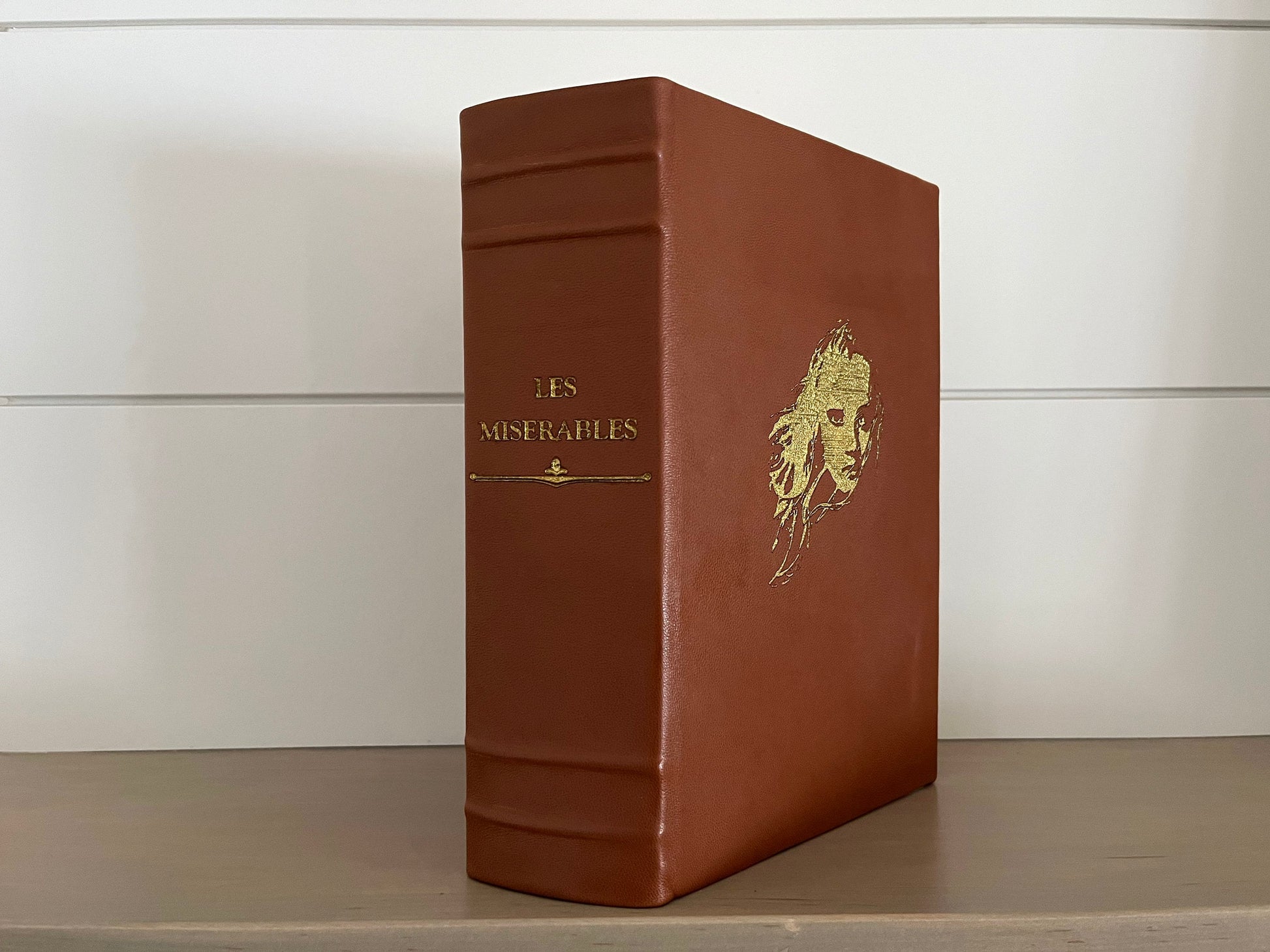 Les Miserables - by Victor Hugo - Premium Leather Bound Book