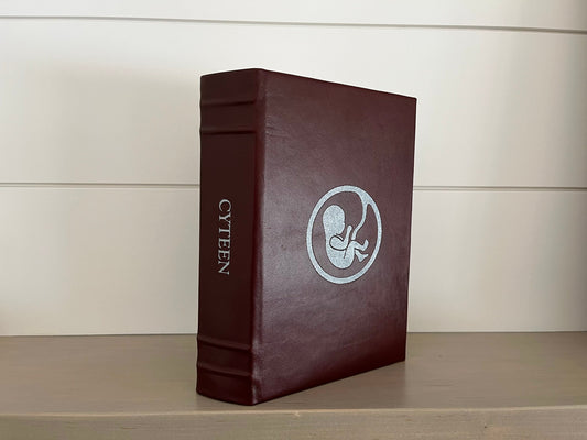 CYTEEN - by C.J. Cherryh - Handmade Leatherbound - Premium Leather Bound Book