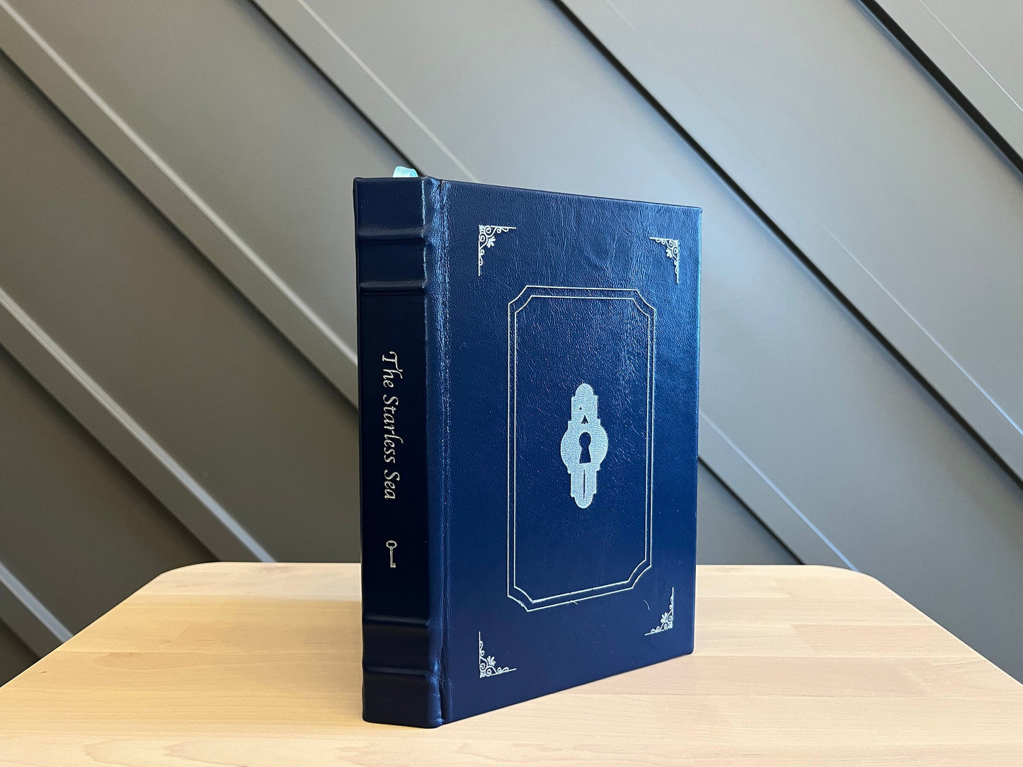 THE STARLESS SEA - by Erin Morgenstern - Handmade Leatherbound - Premium Leather Bound Book