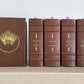 A Song of Ice and Fire (Game of Thrones) - 5 Volume Set - Premium Leather Bound Book