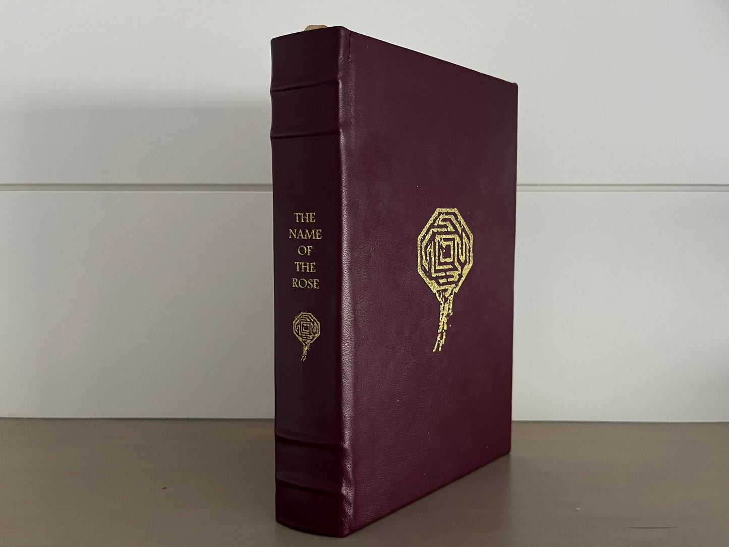 The Name of the Rose - By Umberto Eco - Premium Leather Bound Book