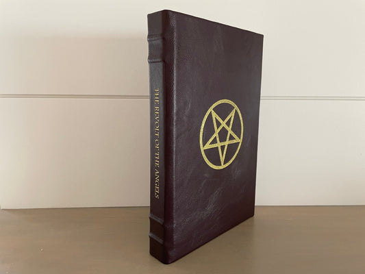 The Revolt of Angels - Translation by Mrs. Wilfrid Jackson - Handmade Leatherbound - Premium Leather Bound Book