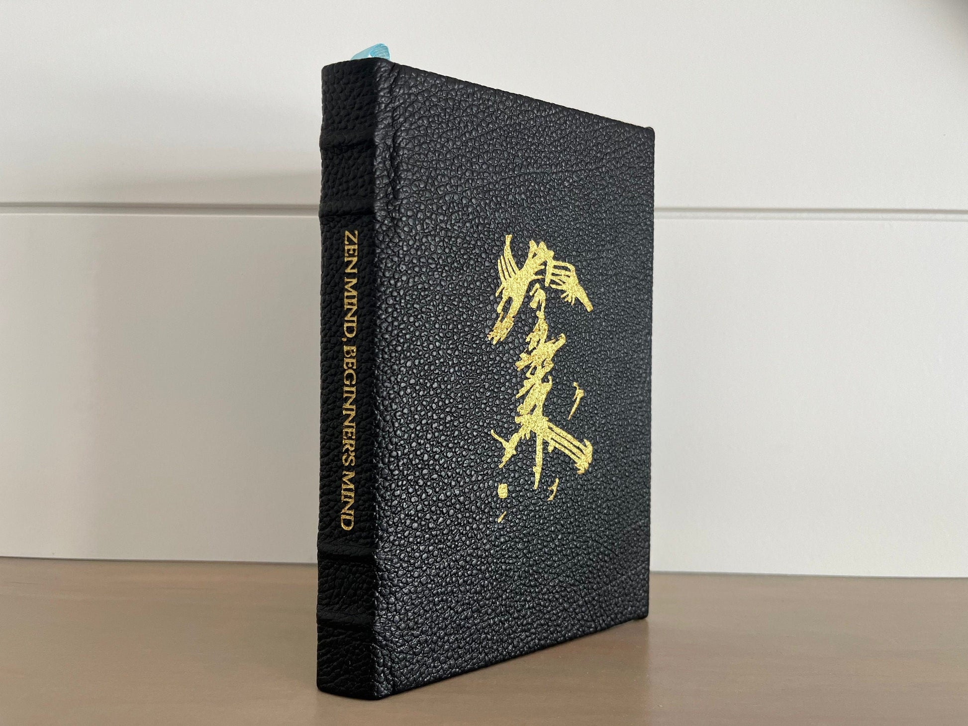 ZEN MIND, Beginner&#39;s Mind - by Shunryu Suzuki - Handmade Leatherbound - Premium Leather Bound Book