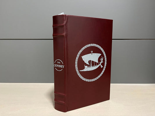 The ODYSSEY - Homer- Handmade Leatherbound - Premium Leather Bound Book