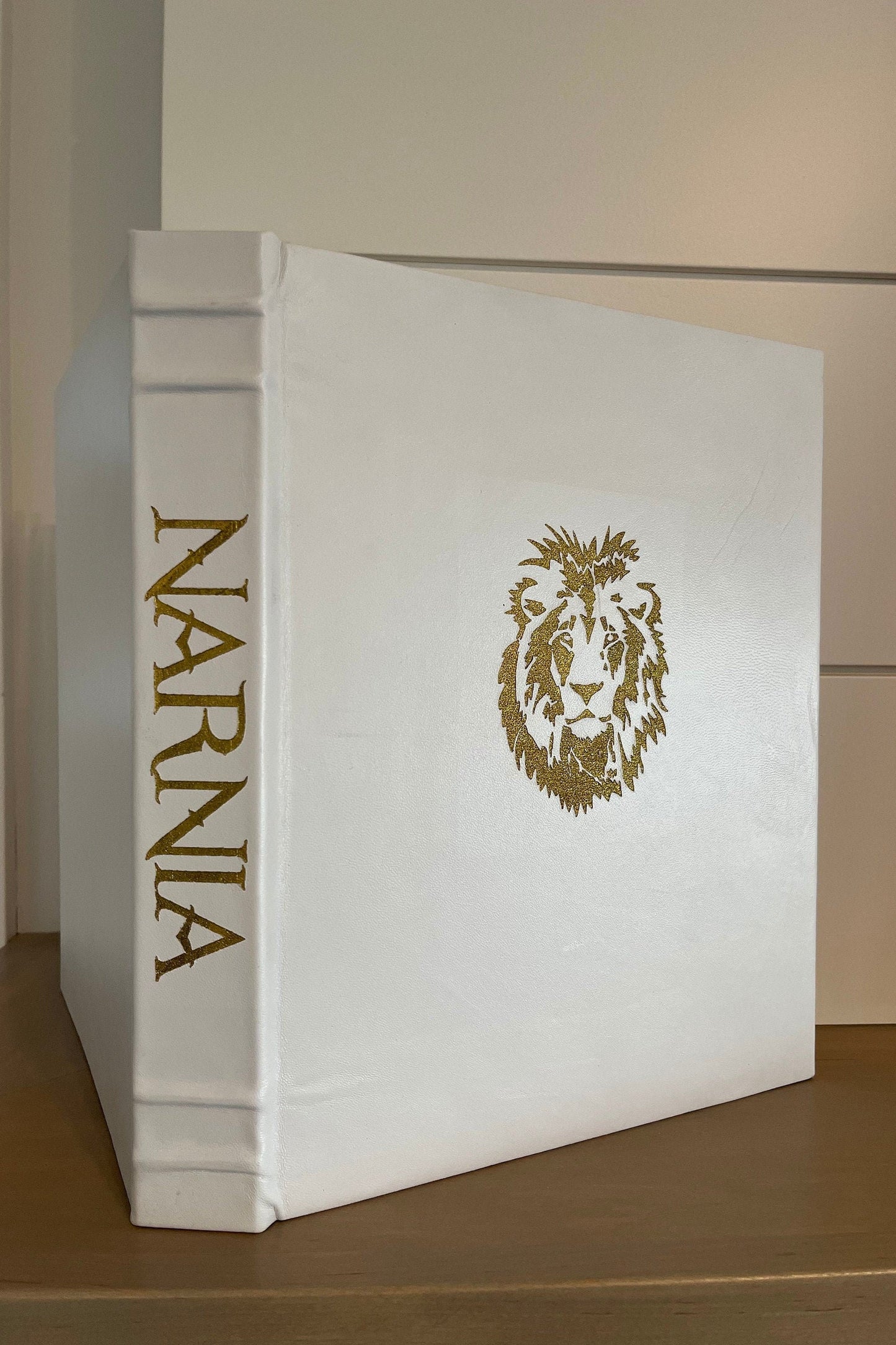 The Chronicles of Narnia - by C.S. Lewis - Handmade Leatherbound - Premium Leather Bound Book