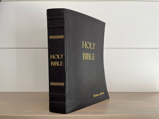 Custom Leather Rebinding - Bibles, Novels, Any Book - Premium Leather Bound Book