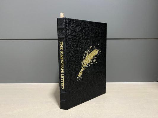 THE SCREWTAPE LETTERS - by C.S. Lewis - Handmade Leatherbound - Premium Leather Bound Book