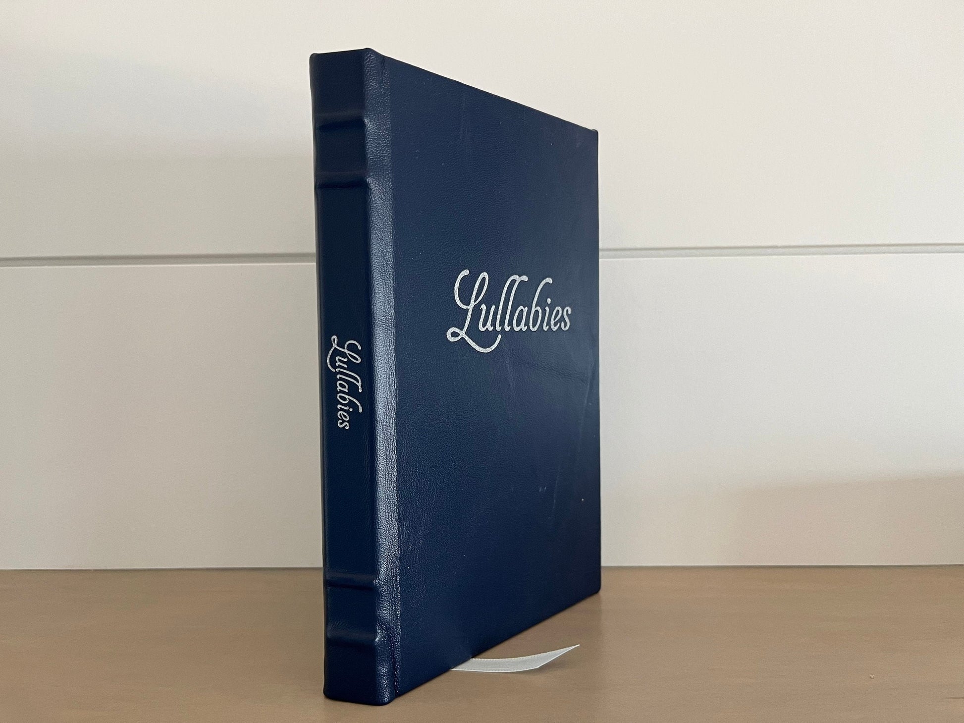 LULLABIES - by Lang Leav - Handmade Leatherbound - Premium Leather Bound Book