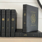 DUNE 6 Book All Black Edition - Handmade Leatherbound - Premium Leather Bound Book