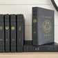 DUNE 6 Book All Black Edition - Handmade Leatherbound - Premium Leather Bound Book