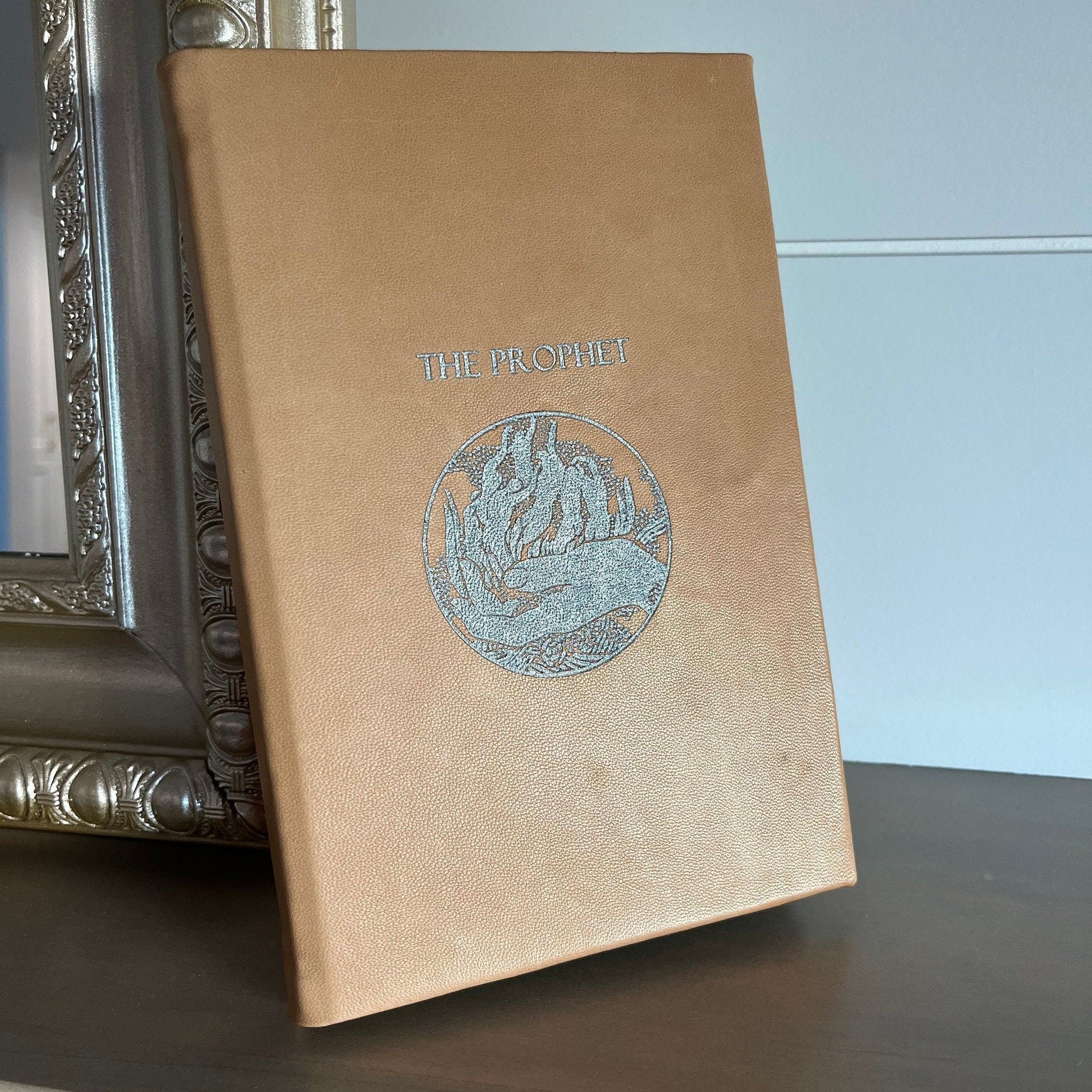 THE PROPHET - by Kahlil Gibran - Handmade Leatherbound - Premium Leather Bound Book