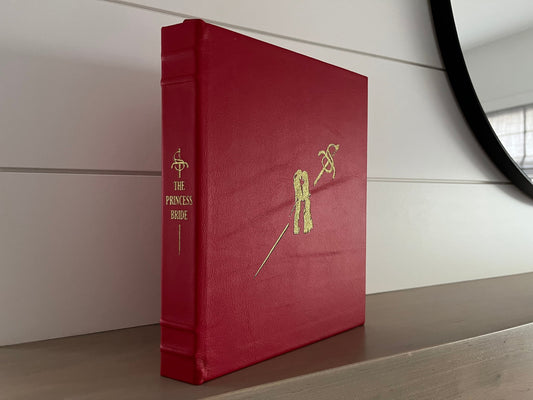 THE PRINCESS BRIDE - by William Goldman - Handmade Leatherbound - Premium Leather Bound Book