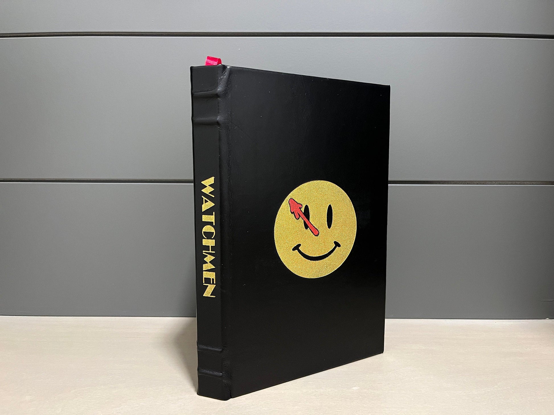 Watchmen - by Alan Moore & Dave Gibbons - Handmade Leatherbound - Premium Leather Bound Book