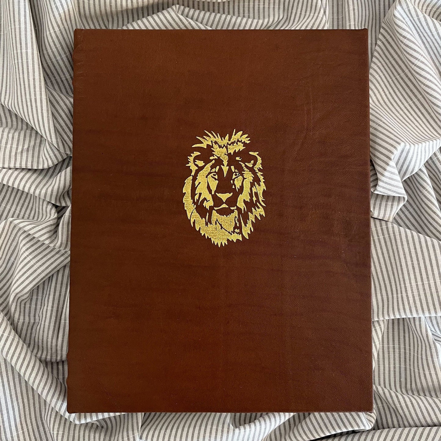 The Chronicles of Narnia - by C.S. Lewis - Handmade Leatherbound - Premium Leather Bound Book