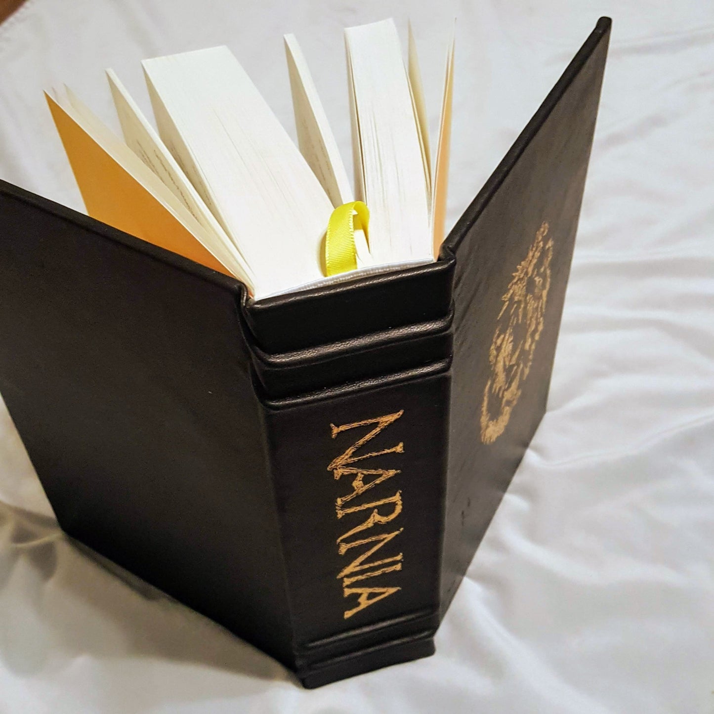 Custom Leather Rebinding - Bibles, Novels, Any Book - Premium Leather Bound Book