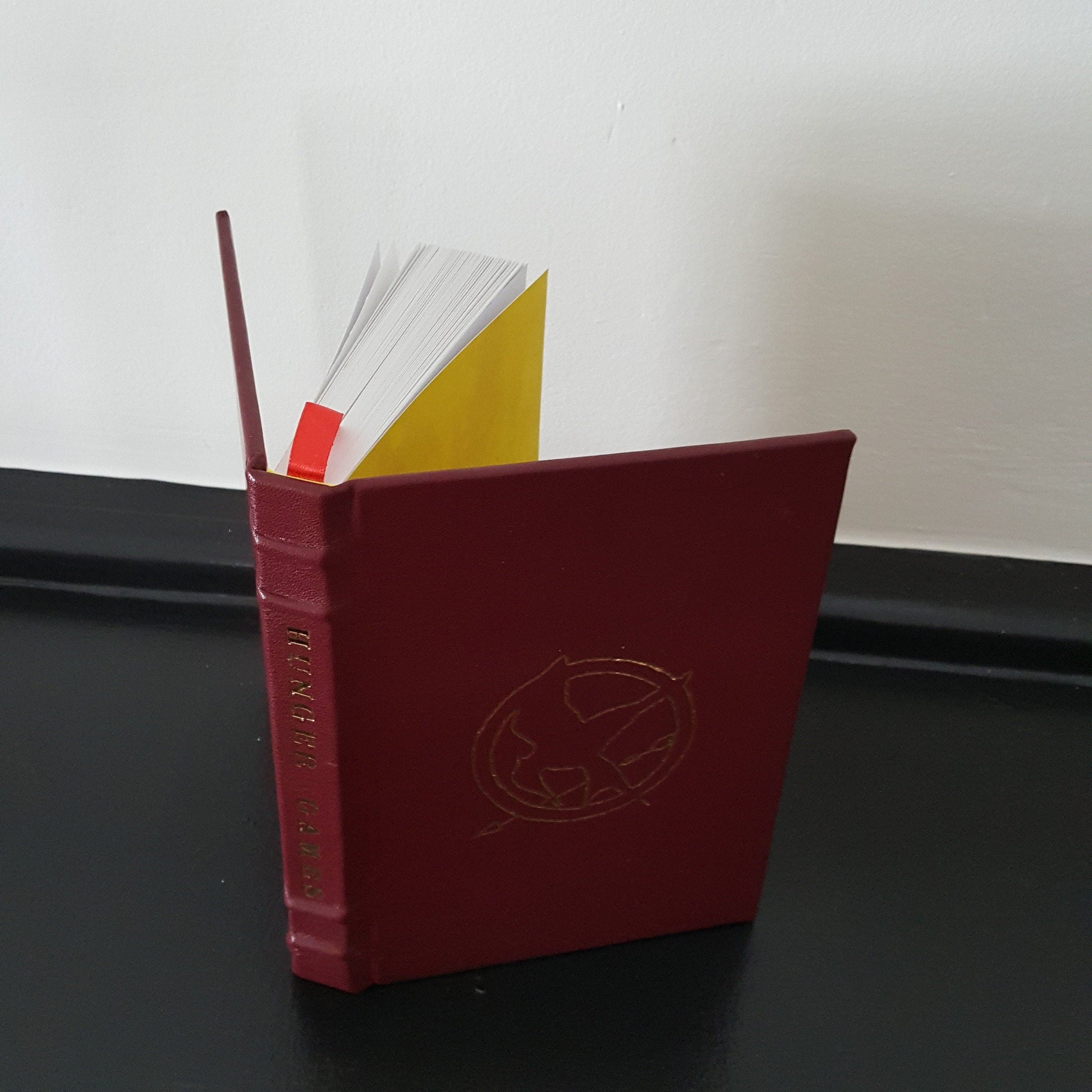 The Hunger Games - Suzanne Collins - Handmade Leatherbound - Premium Leather Bound Book