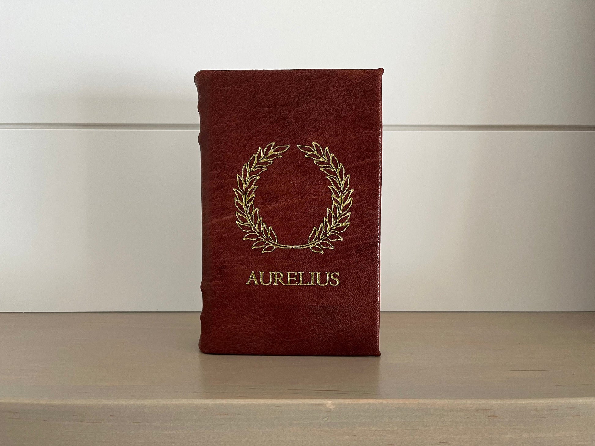 PHILOSOPHY SET - Meditations & Letters from a Stoic - Premium Leather Bound Book