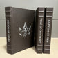 The WITCHER, 3 Book Set - by Andrzej Sapkowski - Premium Leather Bound Book